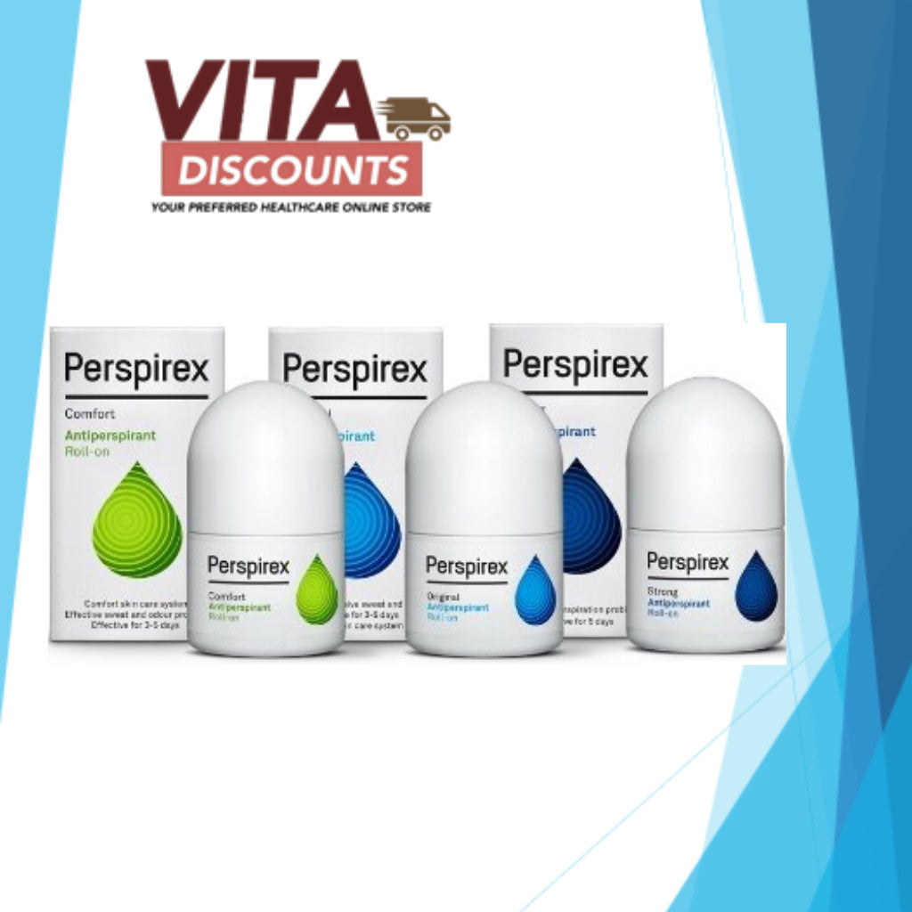 Perspirex Roll-On Original/Strong/Comfort (20ml) [Exp 12/2027]
