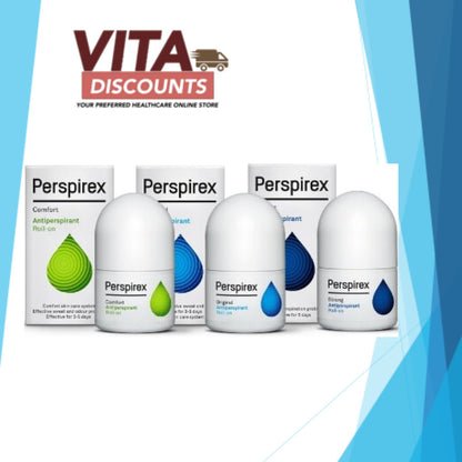 Perspirex Roll-On Original/Strong/Comfort (20ml) [Exp 12/2027]