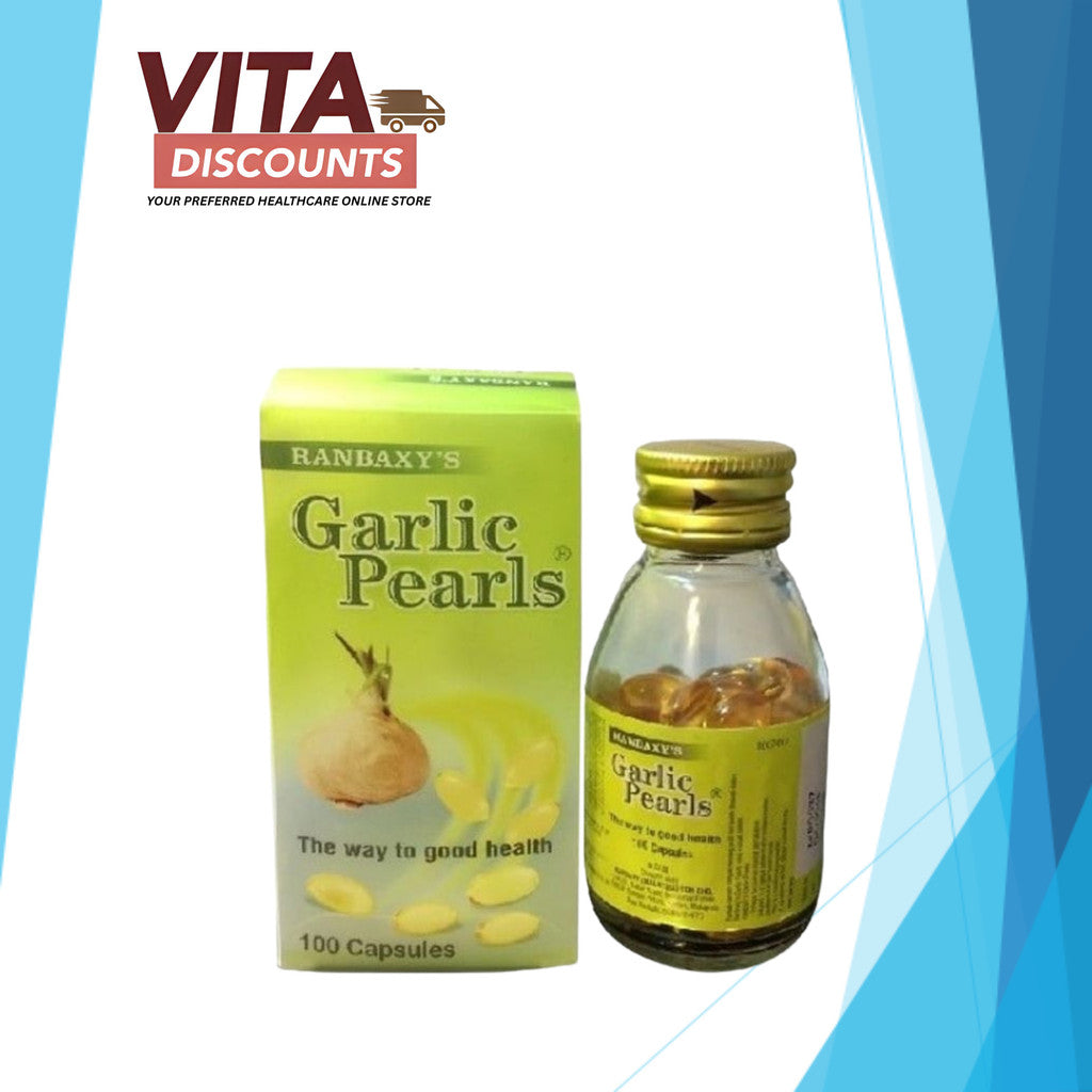 Ranbaxy's Garlic Pearls Capsules (100's) [Exp 01/2028]