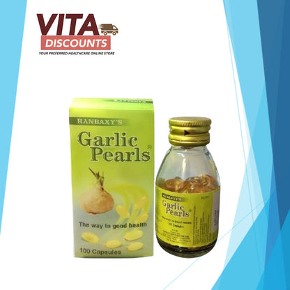 Ranbaxy's Garlic Pearls Capsules (100's) [Exp 01/2028]