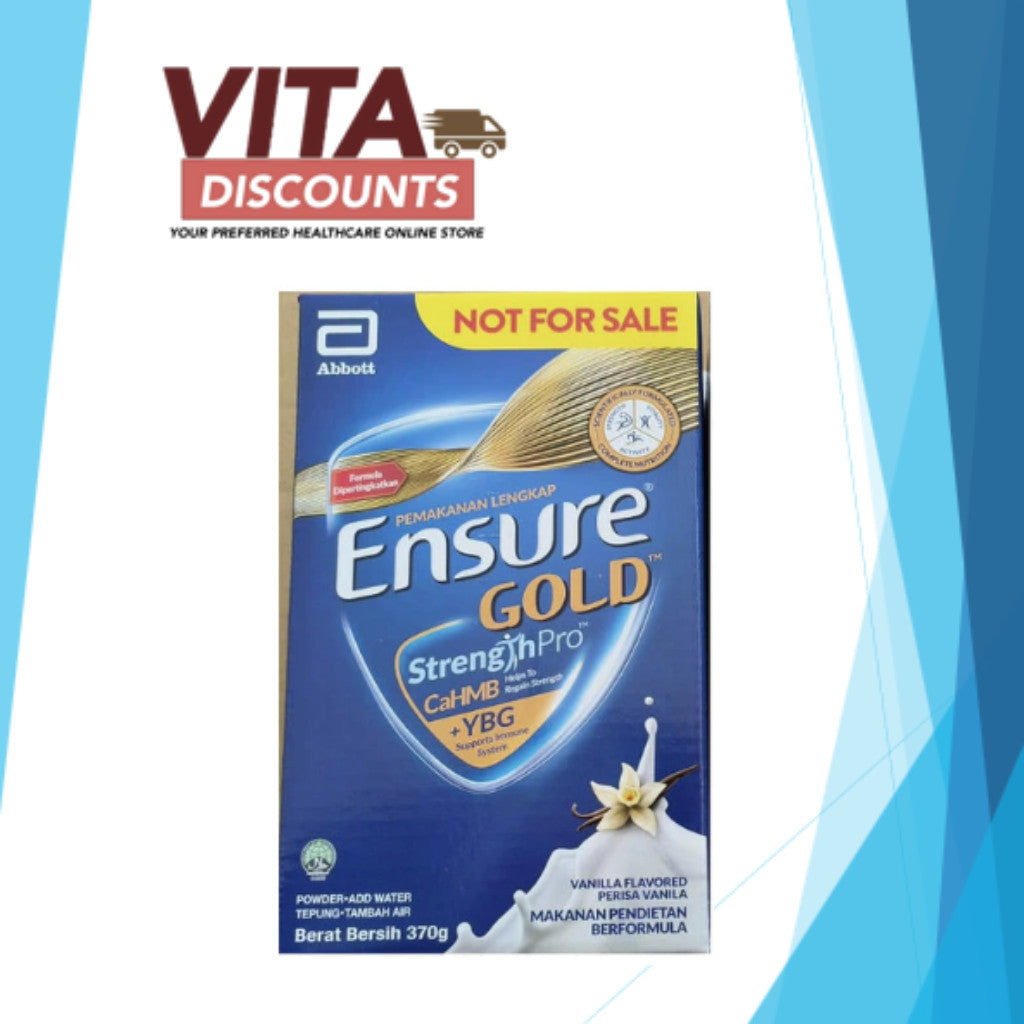 Ensure Gold Complete Nutrition Powder Vanilla Box Type Sample Pack (370g)