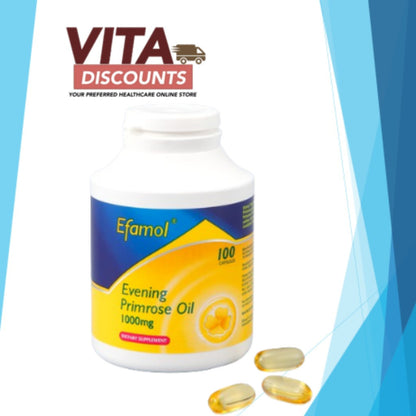 Efamol Evening Primrose Oil 1000mg Caps (100's)