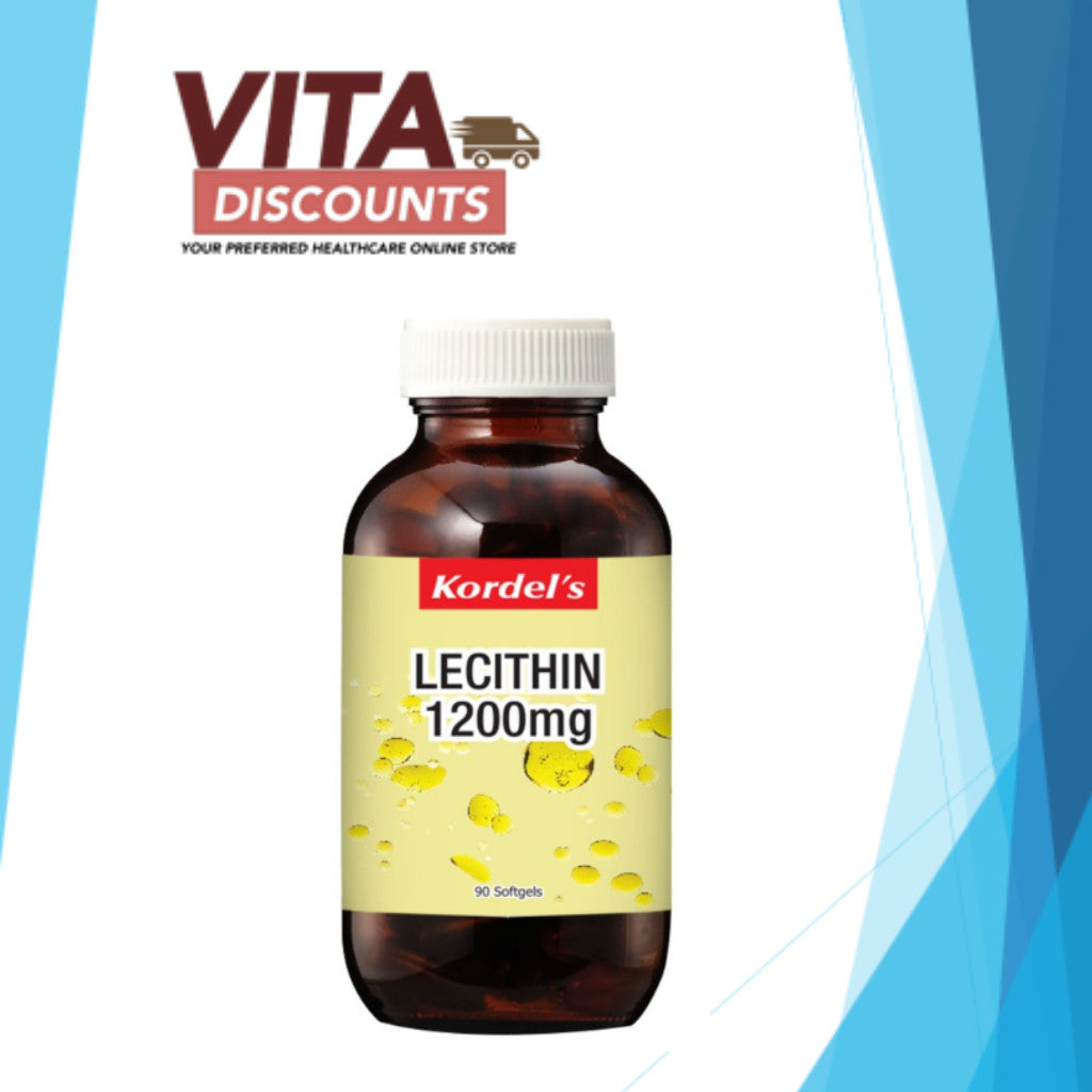 Kordel's Lecithin 1200mg Caps (180's x 1/2 Pack)