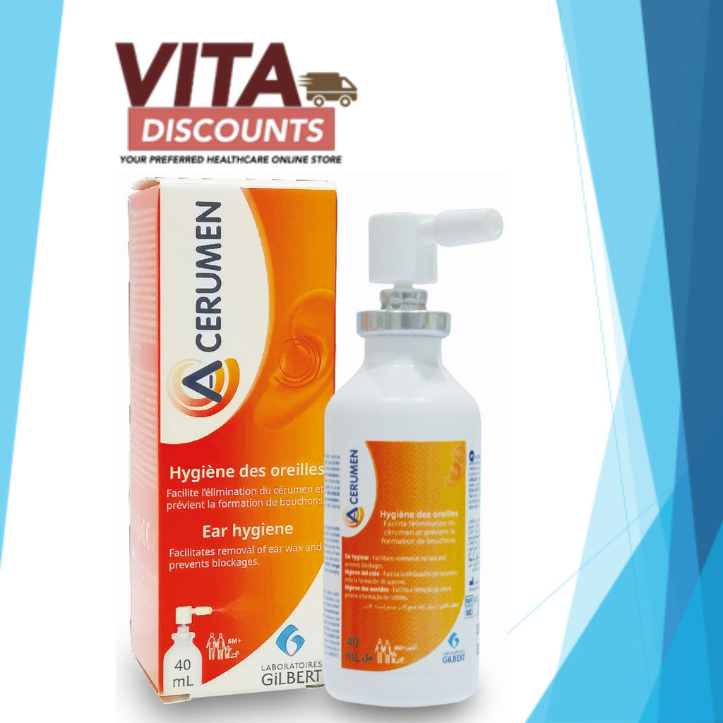 A-Cerumen Ear Hygiene Spray (40ml) [Exp 04/2027]