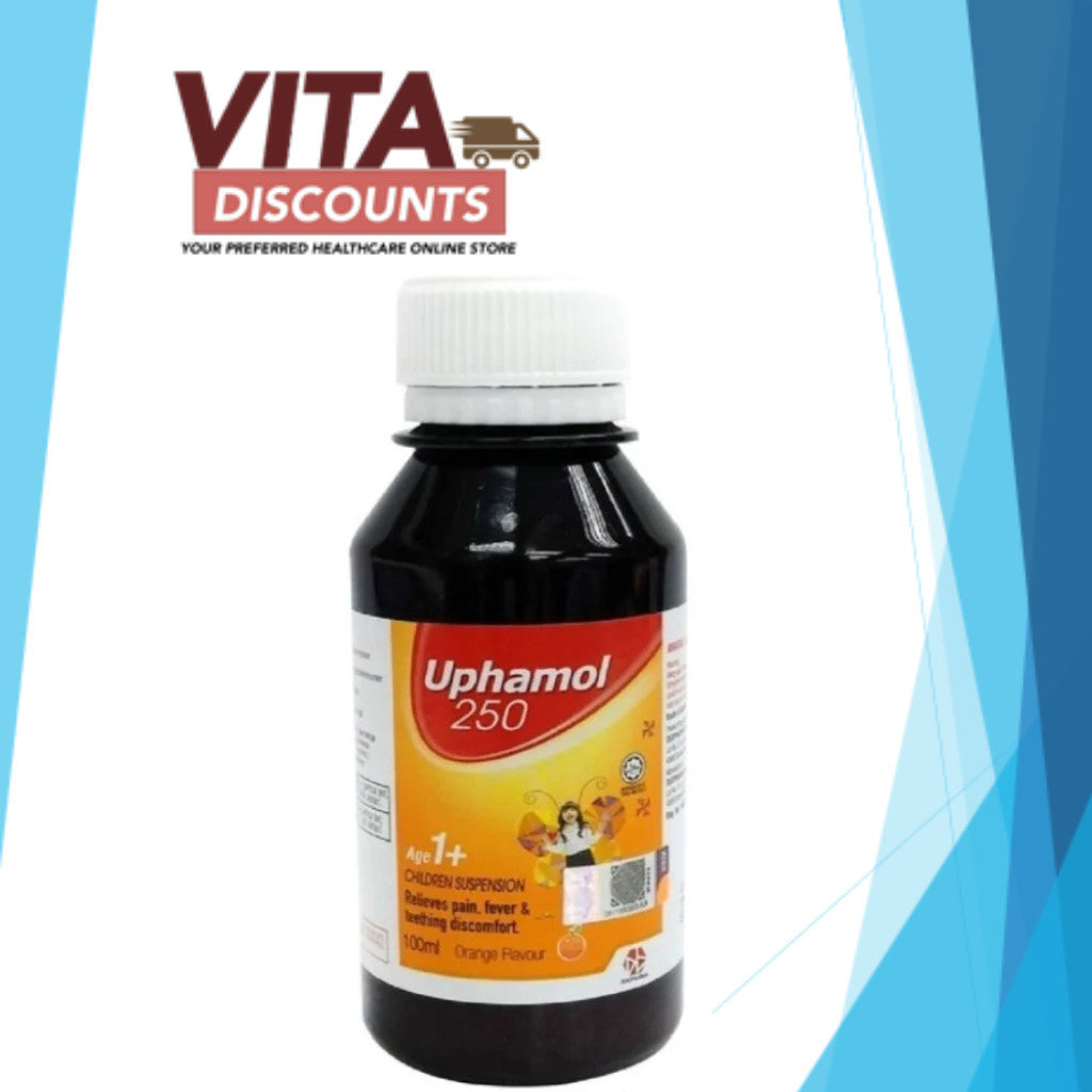 Uphamol 250 Suspension Orange (100ml) [Exp 02/2028]