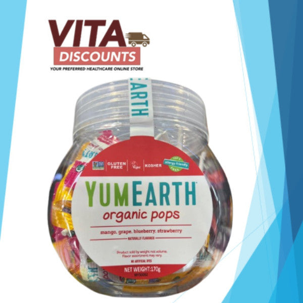 Yumearth Organic Pops Assorted (170g) [Exp 06/2028]