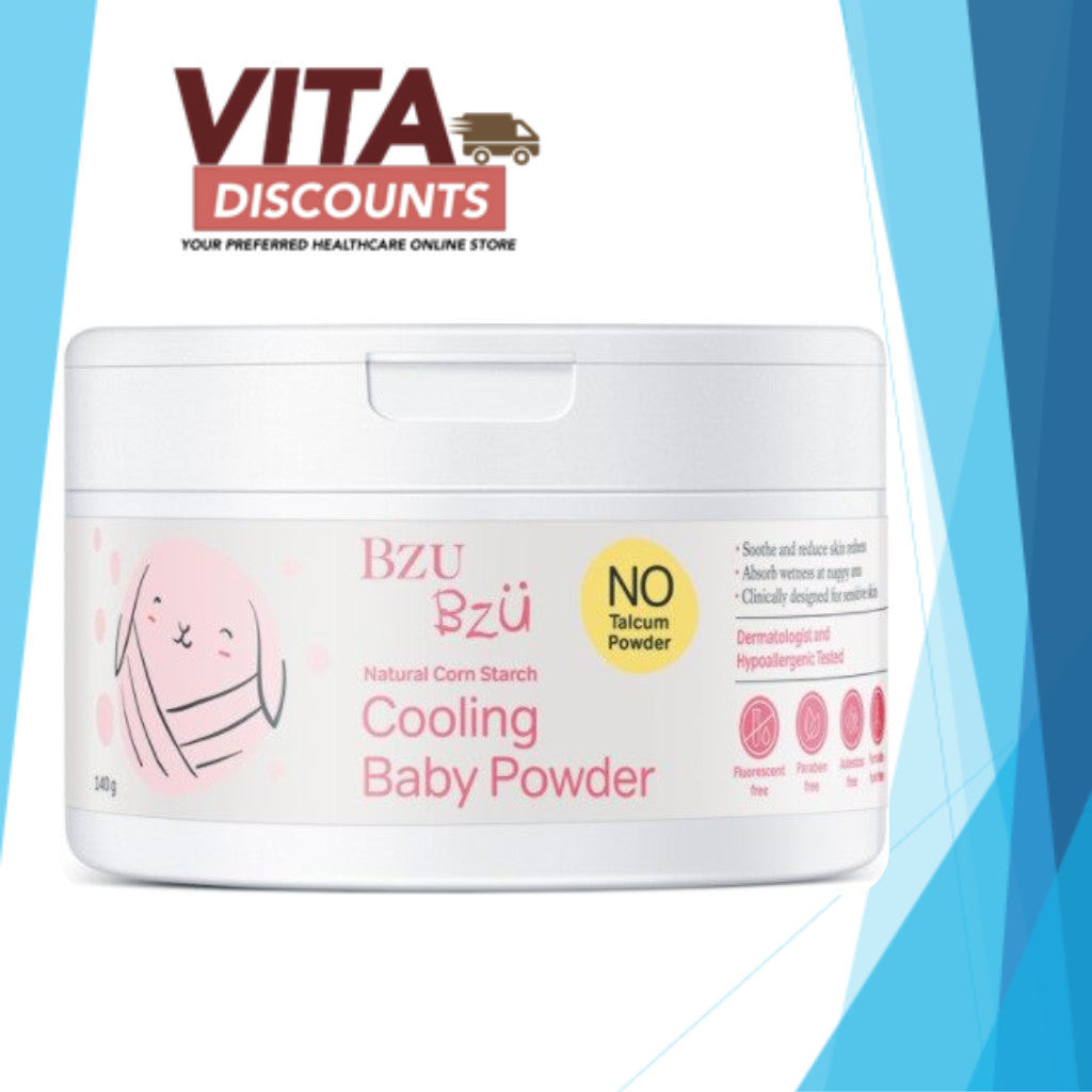 Bzu Bzu Cooling Baby Powder (140g) [Exp 03/2027]