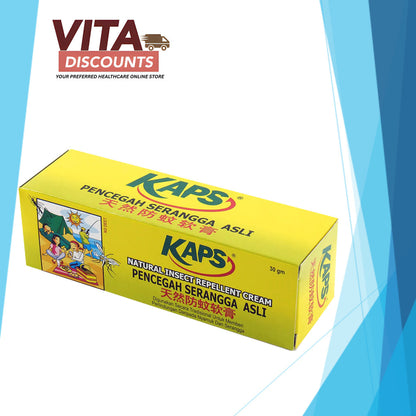 Kaps Natural Insect Repellent Cream (30g) [Exp 05/2027]