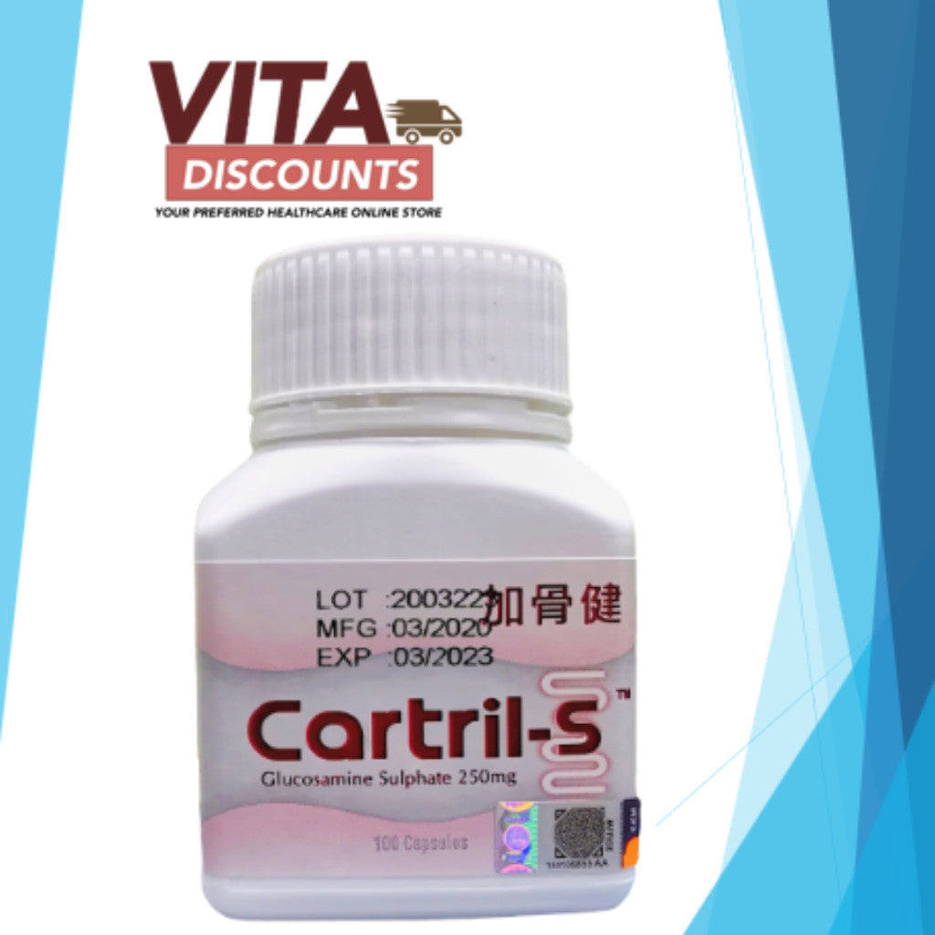 Cartril-S 250mg Capsules (100's)