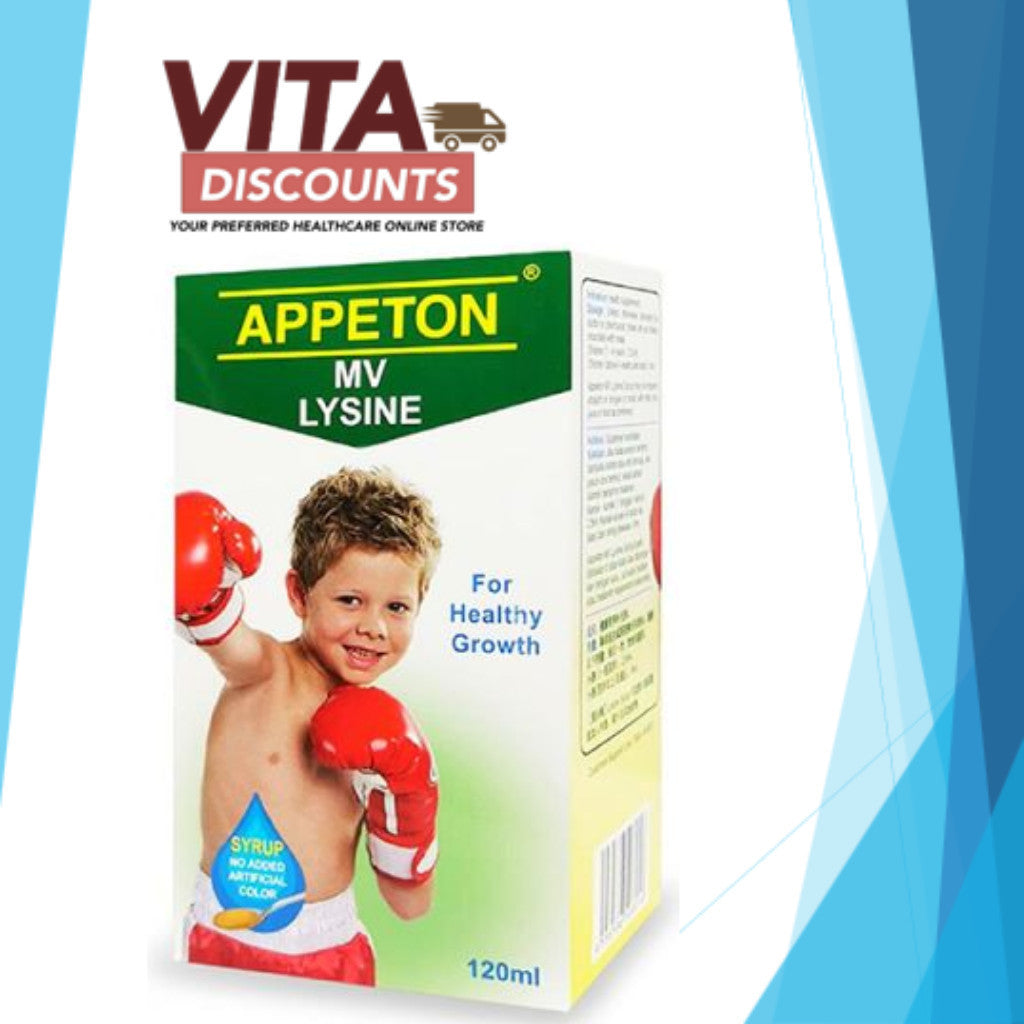Appeton Mv Lysine Syrup (120ml) [Exp 07/2027]