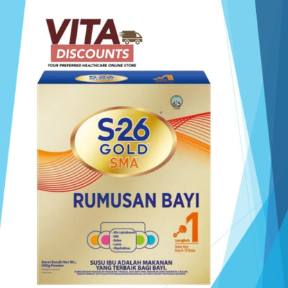 S-26 Gold Sma Rumusan Bayi L1 0-12 Bulan (1.8kg)