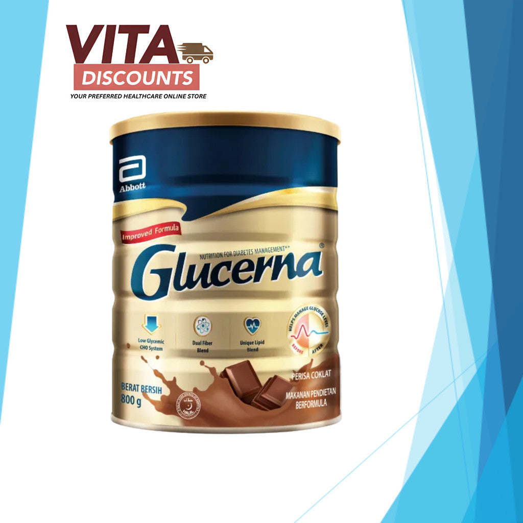 Glucerna Triple Care Powder Chocolate (800g) [Exp 06/2027]