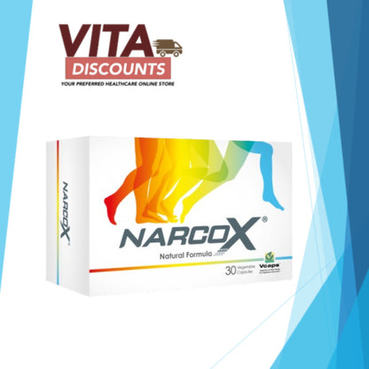 Narcox 32.65mg Caps (30's x 1/2 Pack)