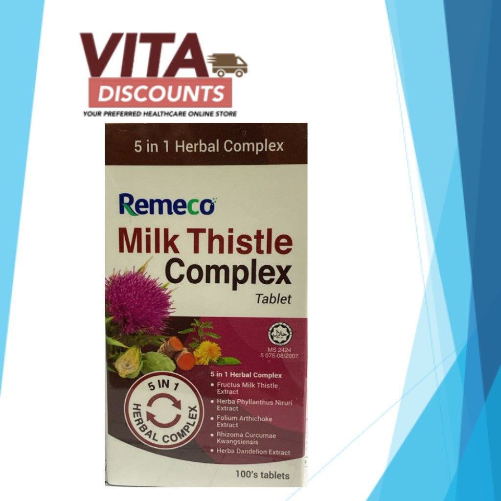 Remeco Milk Thistle Complex Tabs (100's)