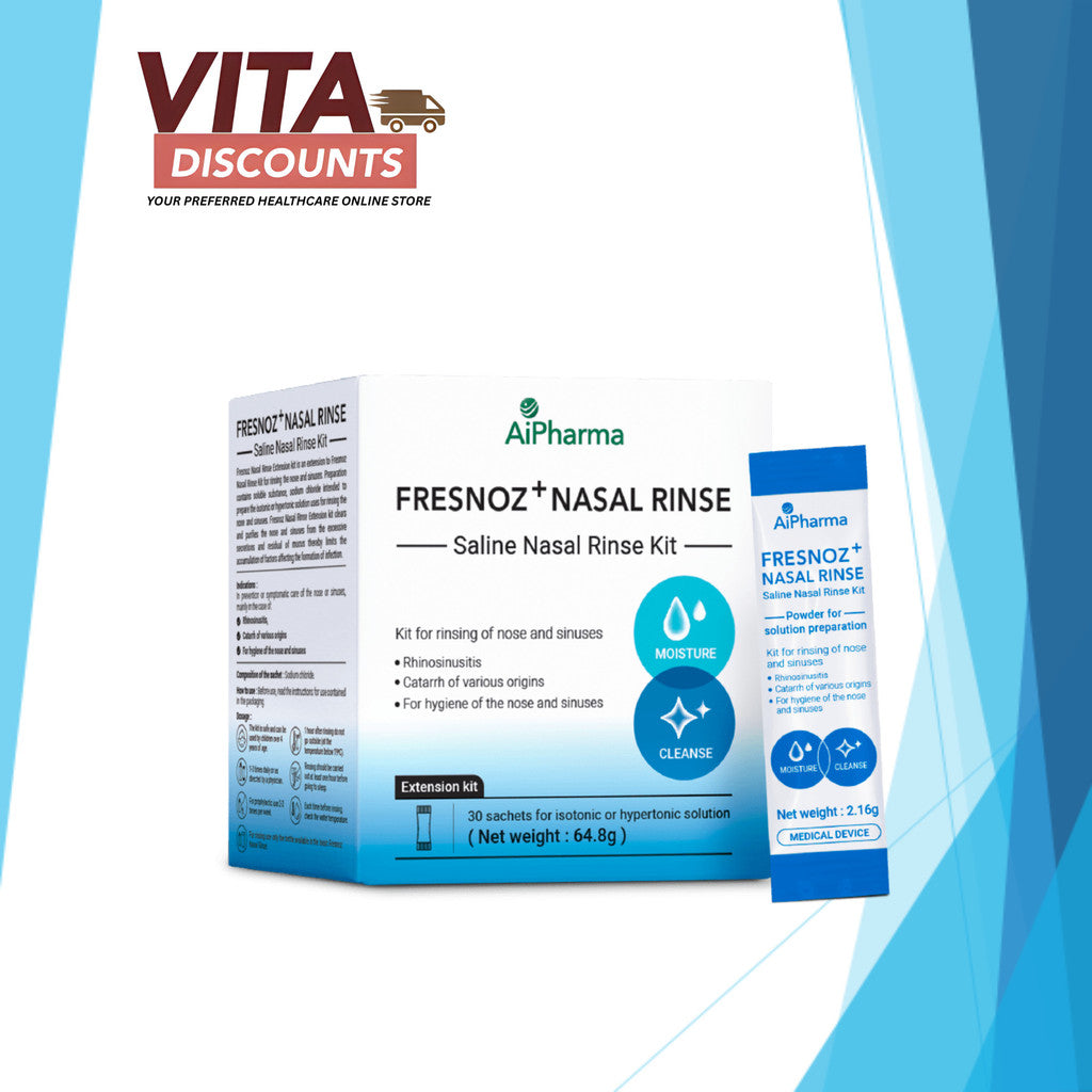Aipharma Fresnoz+ Nasal Rinse Extension Kit (30 Sacs x 2.16g)