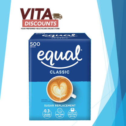 Equal Classic Refill Tablets (500's) [Exp 11/2027]
