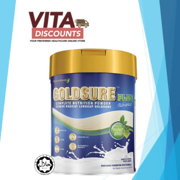 Nutrixgold Goldsure Plus Advance Complete Nutrition Powder (850g) [Exp 06/2027]  [Extra 1 Gift]