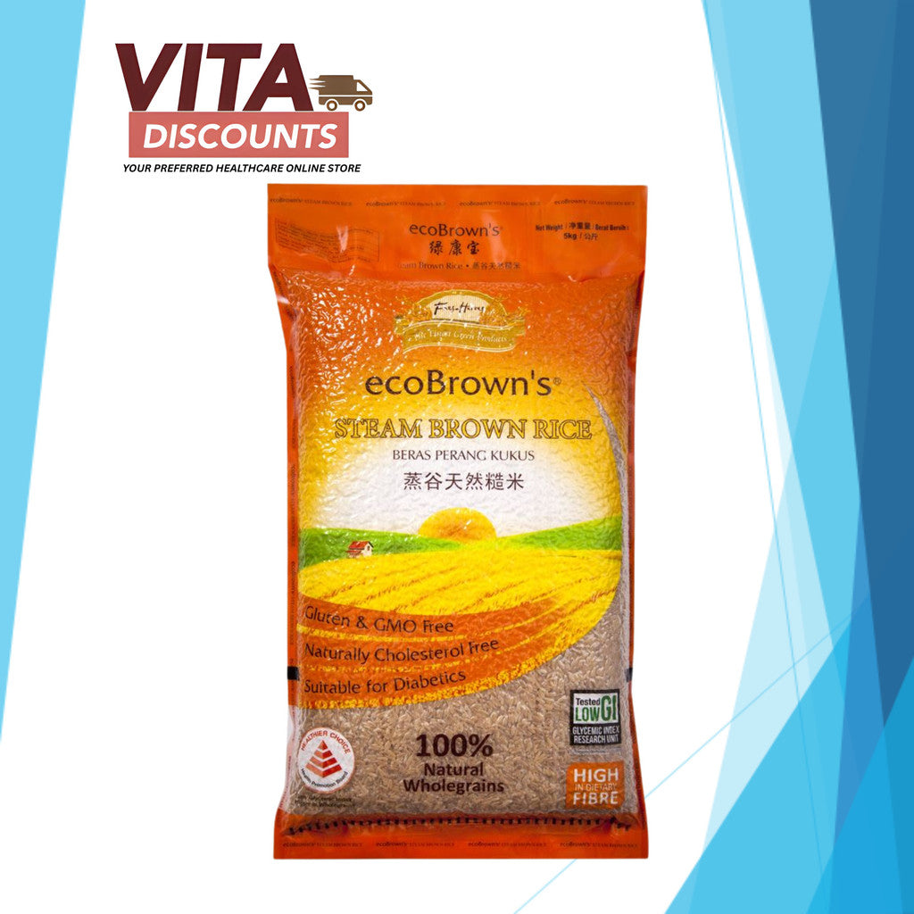 Ecobrown's Steam Brown Rice (250g)