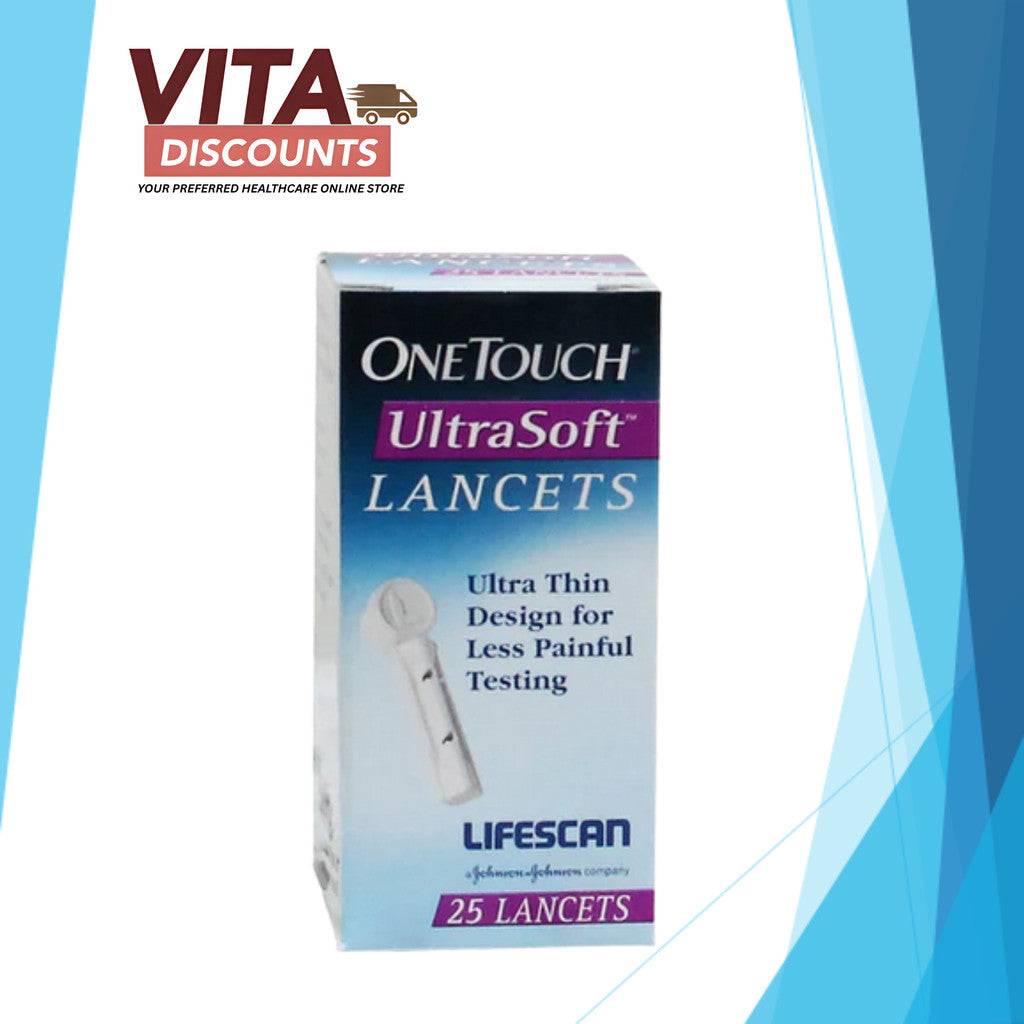 One Touch Ultrasoft Lancets (25's)