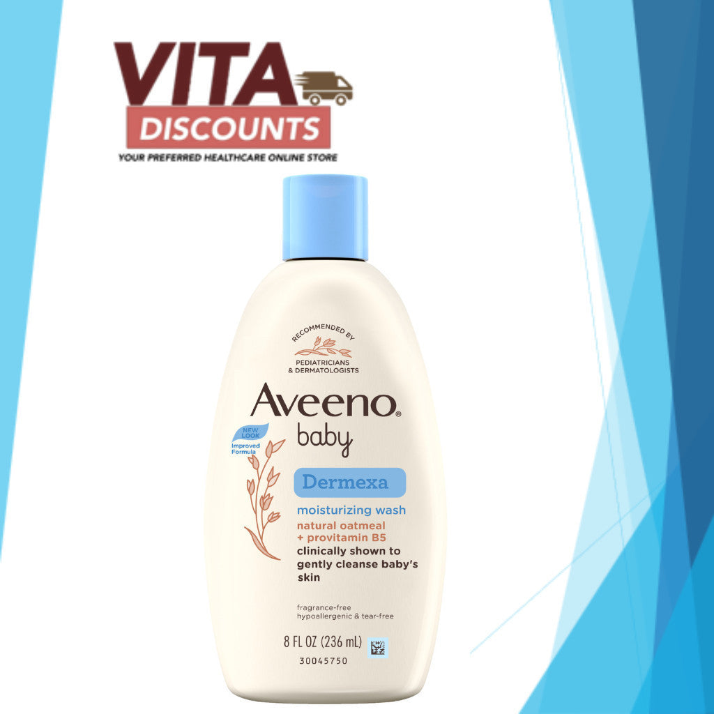 Aveeno Baby Dermexa Moisturizing Wash (236ml) [Exp 05/2028]