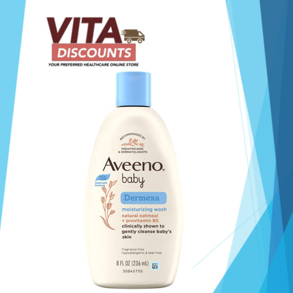 Aveeno Baby Dermexa Moisturizing Wash (236ml) [Exp 05/2028]