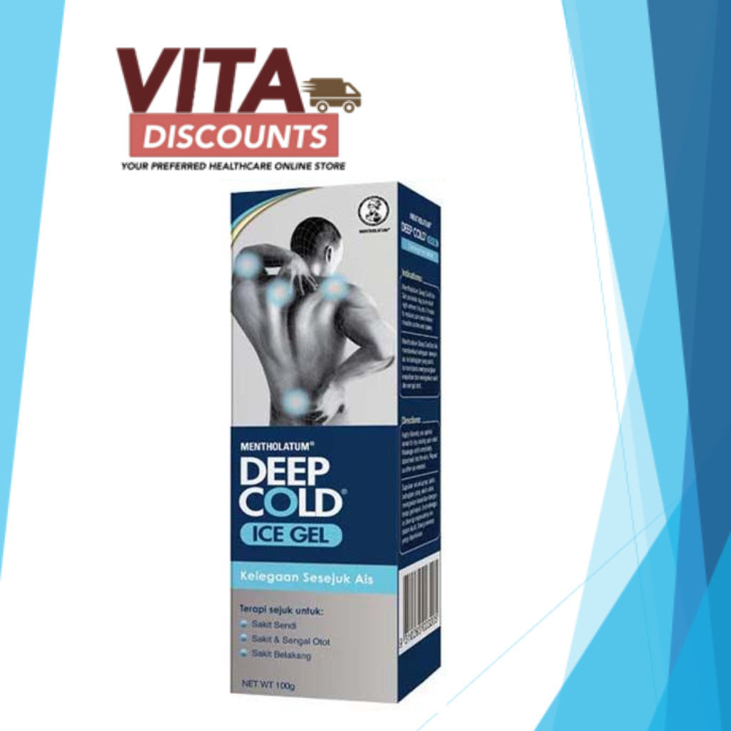 Mentholatum Deep Cold Ice Gel (100g) [Exp 09/2028]