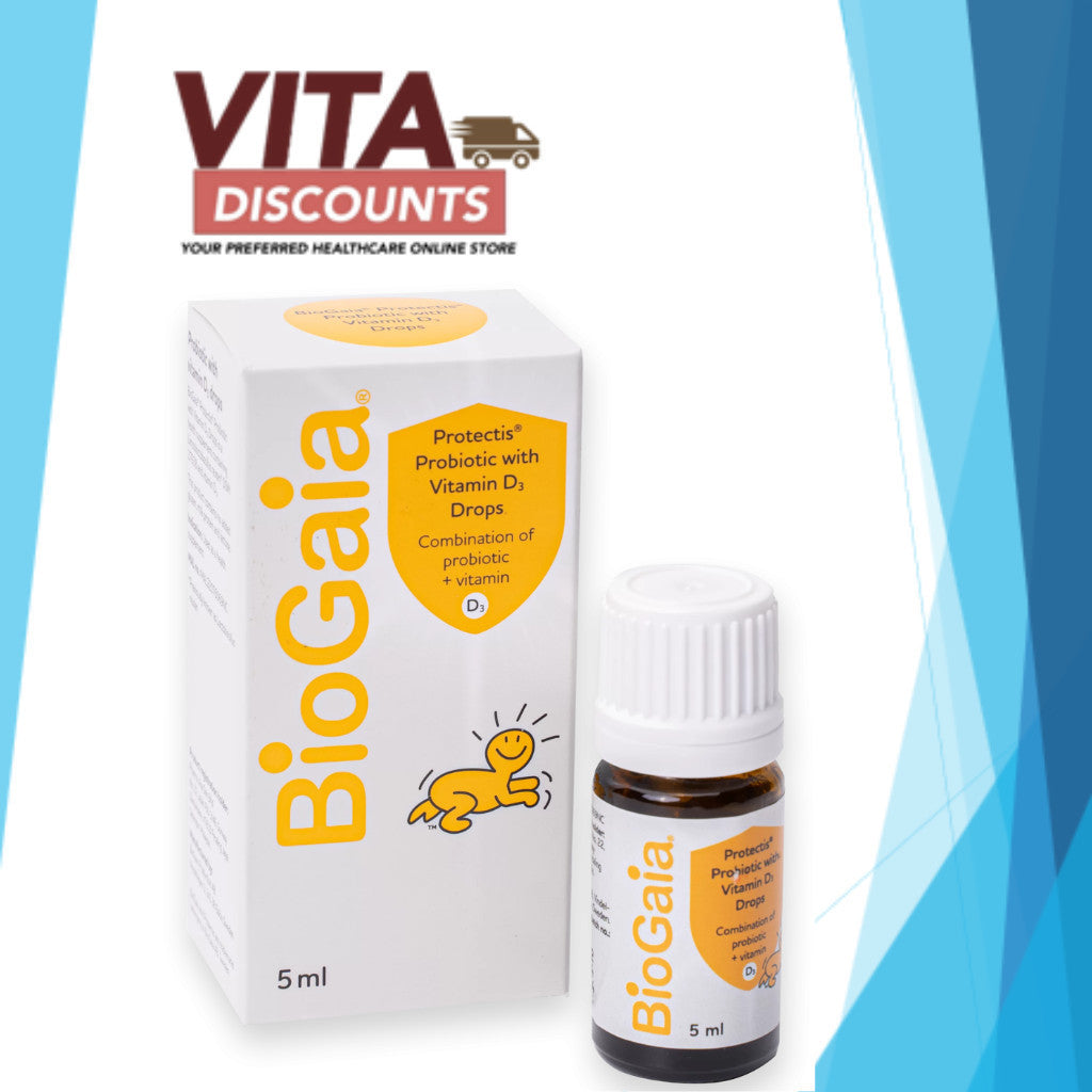 Biogaia Protectis Probiotic With Vitamin D3 Drops Single Bottle (5ml) [Exp 04/2027]