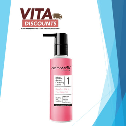 Cosmoderm Perfect Balanced Gentle Cleansing Liquid (120ml)