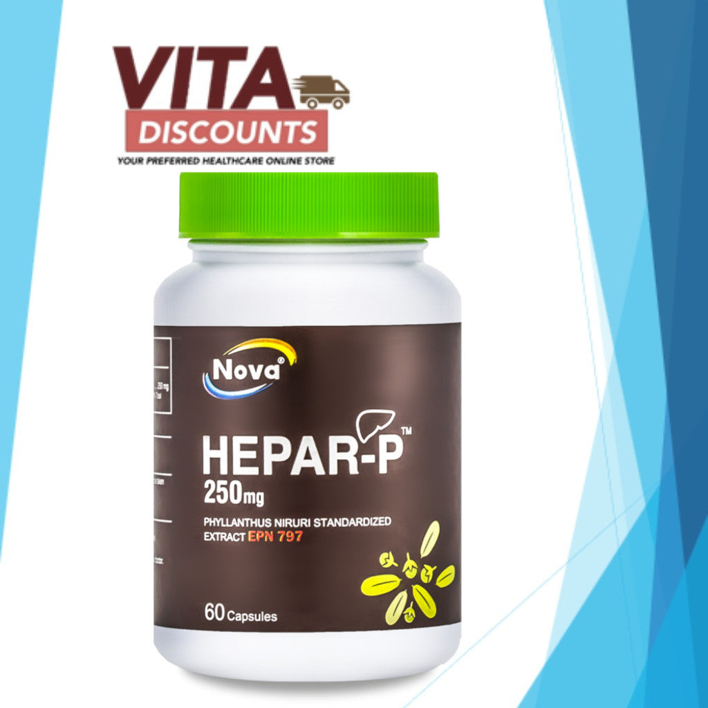 Nova Hepar-P 250mg Caps (60's) [Extra 1 Gift]