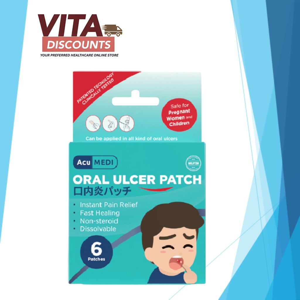 Acumedi Oral Ulcer Patch Patches (6's) [Exp 05/2027]
