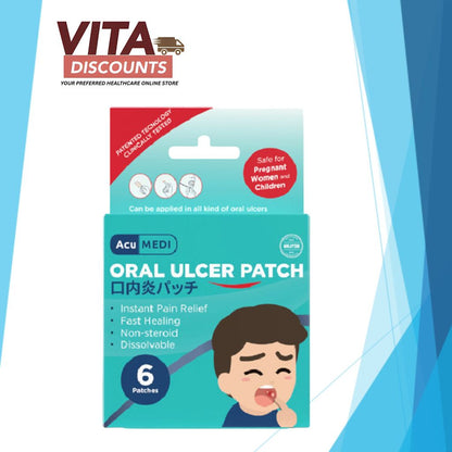 Acumedi Oral Ulcer Patch Patches (6's) [Exp 05/2027]