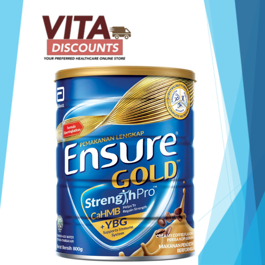Ensure Gold Complete Nutrition Powder Coffee (850g) [Exp 07/2027]