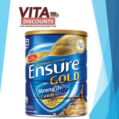 Ensure Gold Complete Nutrition Powder Coffee (850g) [Exp 07/2027]