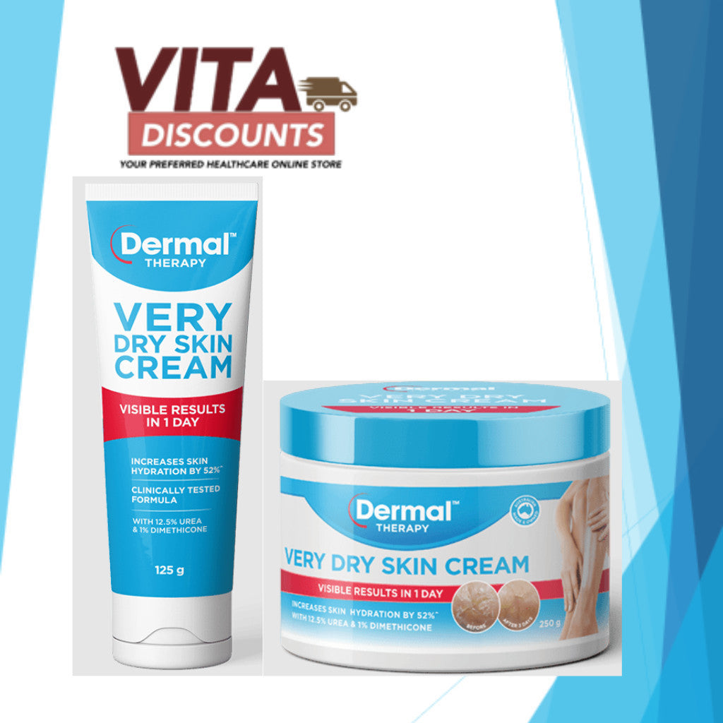 Dermal Therapy Very Dry Skin Cream (125g/250g) [Exp 07/2029]