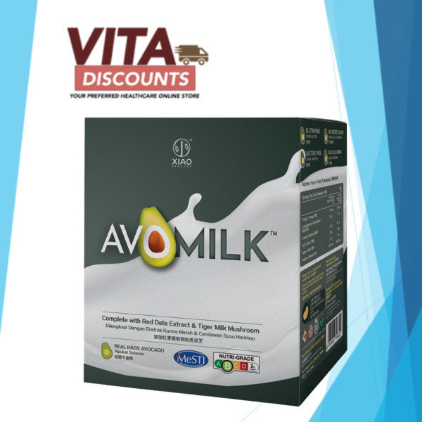 Xiao Healthy Avomilk Powder (30g) (15's) [Exp 02/2027]  [Extra 1 Gift]