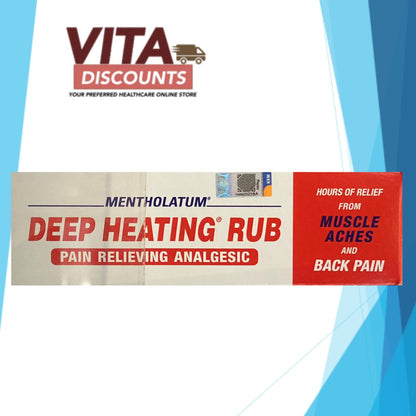 Mentholatum Deep Heating Rub - Regular/Extra Strength (35.4g/94.4g) [Exp 07/2028]