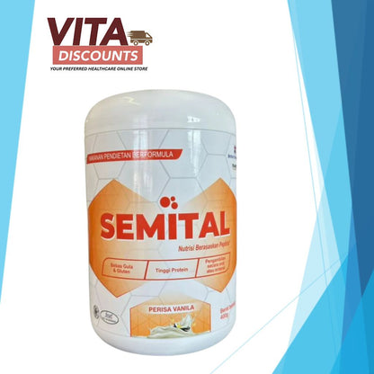 Criticare Semital Powder Vanilla (400g) [Exp 03/2027]
