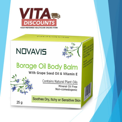 Novavis Borage Oil Body Balm (25g) [Extra 1 Gift]