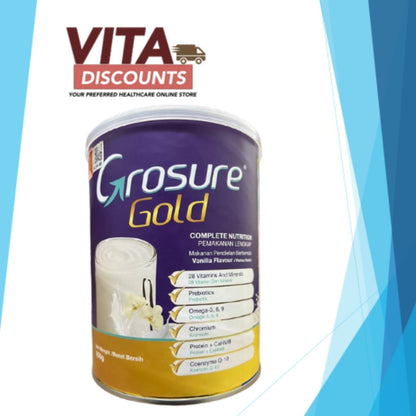 Equalive Grosure Gold Powder Vanilla (850g) [Exp 08/2027]  [Extra 2 Gift]