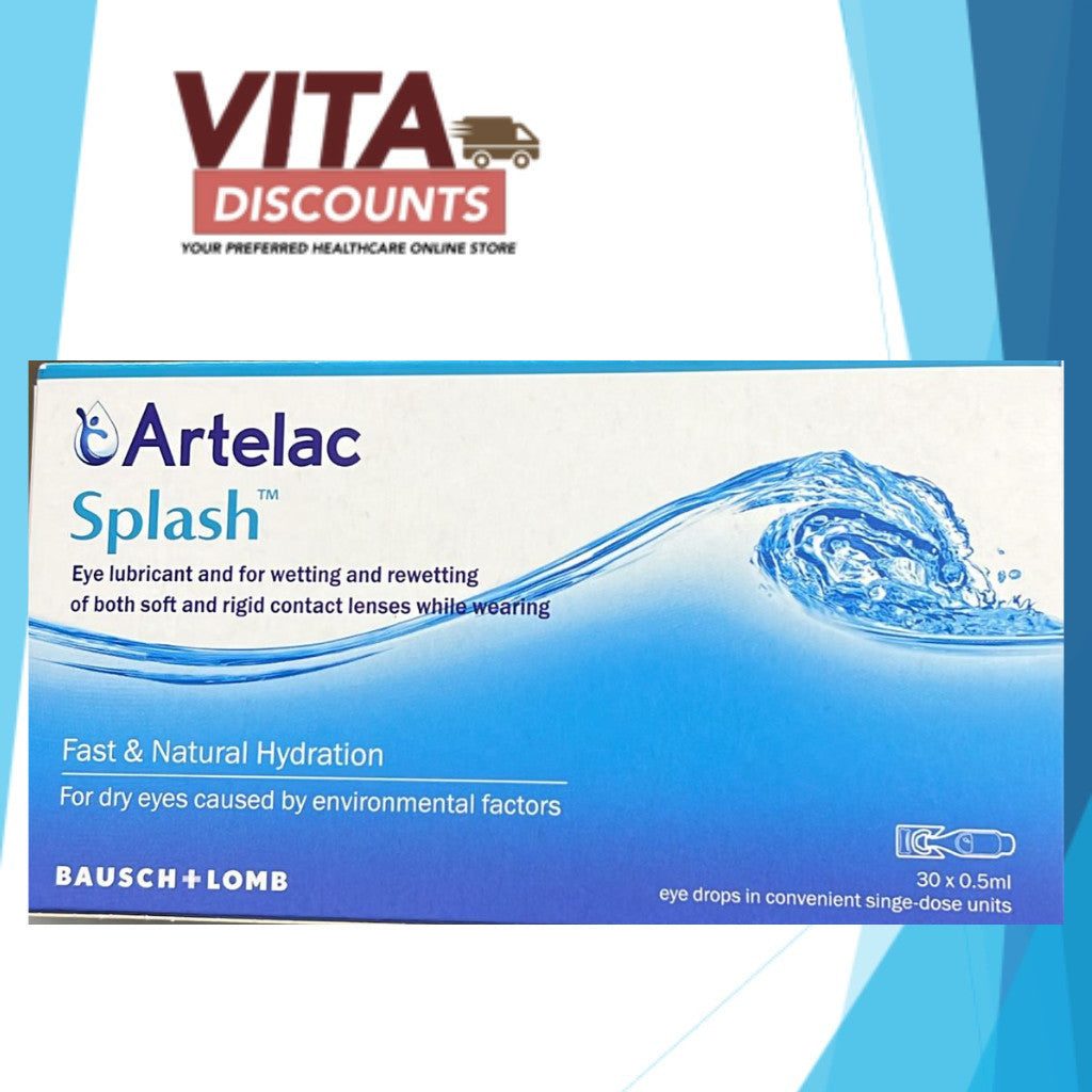 Artelac Splash Eye Lubricant/Eye Drops (0.5ml x 30's) [Exp 04/2027]