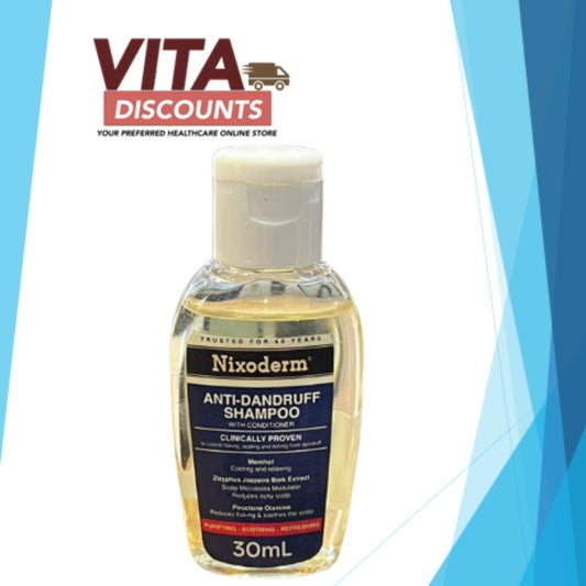 Nixoderm Anti-Dandruff Shampoo With Conditioner (30ml)