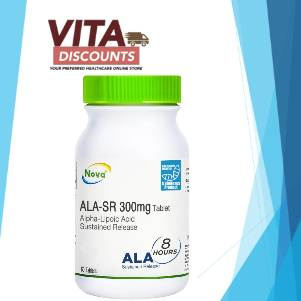 Nova Ala-Sr 300mg Tabs (60's) [Extra 1 Gift]
