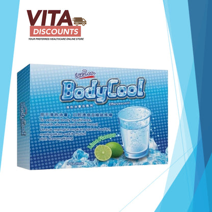 Icezon Bodycool Effervescent Lime Flavour (5's) [Exp 05/2027]
