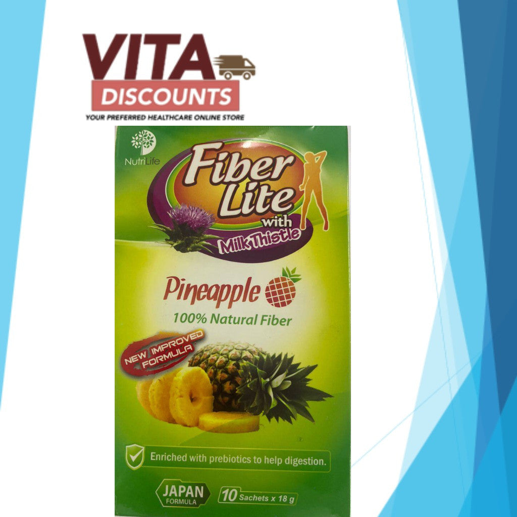 Nutrilife Fiber Lite Sachets Mixed Berries / Pineapple (18g) (10's) [Exp 02/2027]
