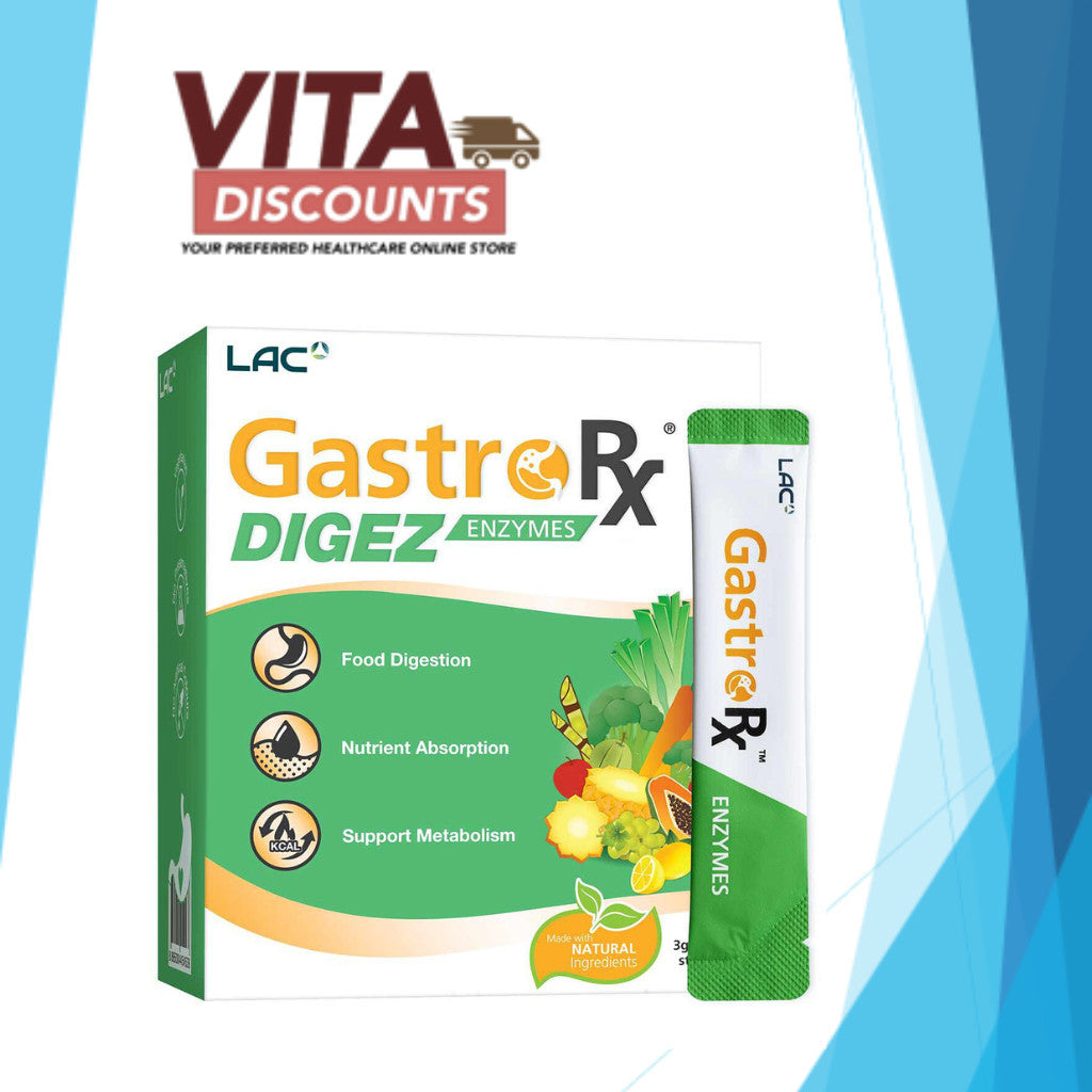 Lac Gastrorx Digez Enzymes Powder (3g x 60's) [Exp 07/2027]