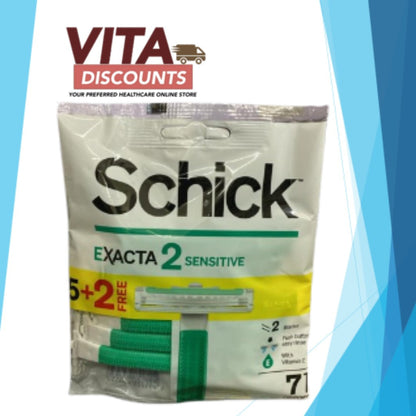 Schick Exacta 2 Sensitive (5 + 2's)