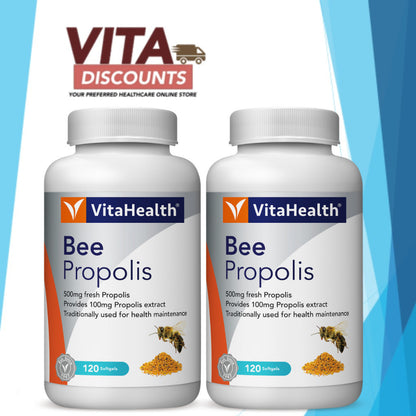 Vitahealth Bee Propolis Sgels (120's x 2 Pack)