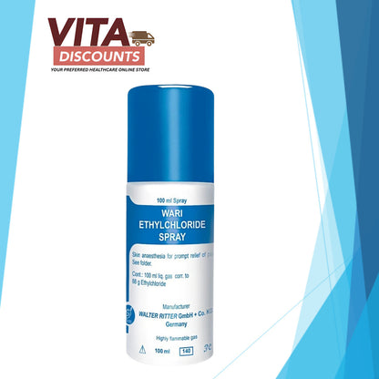Wari Ethylchloride Spray (100ml x 1/2 Pack) [Exp 10/2027]
