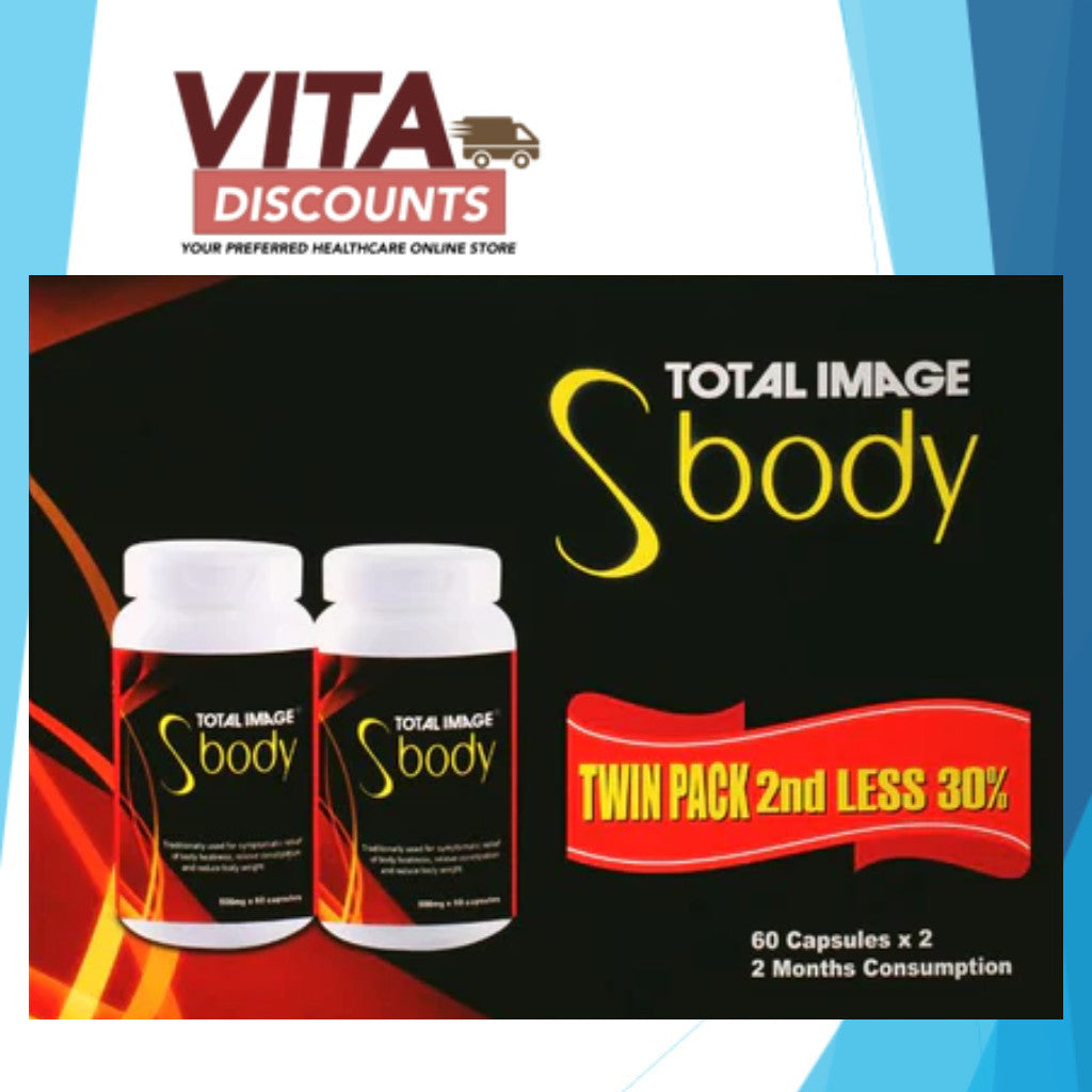 Total Image S Body Caps (60's x 2 Pack) [Exp 05/2027]