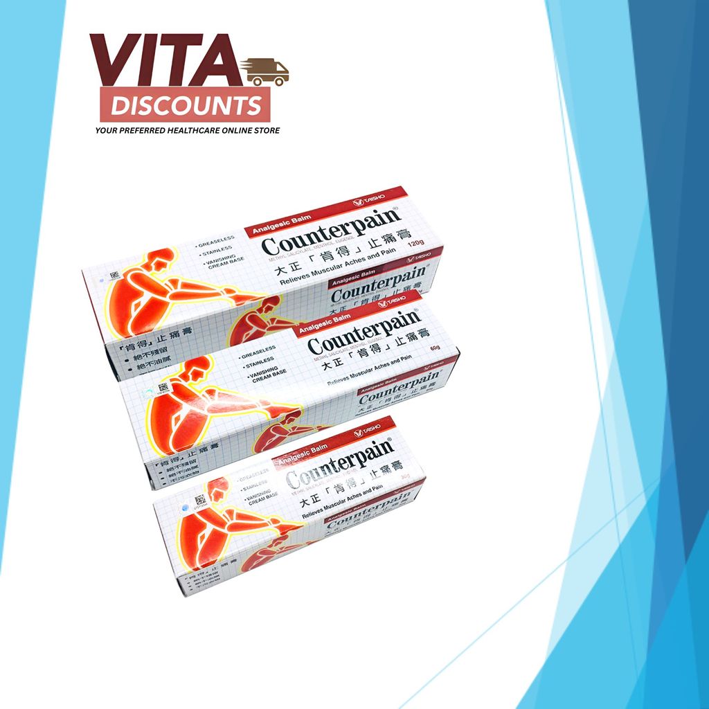 Counterpain Analgesic Balm (30g/60g/120g) [Exp 05/2027]